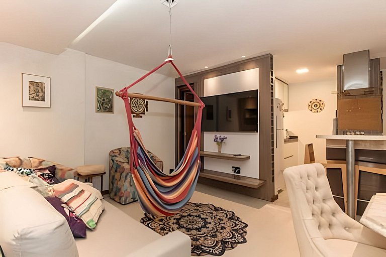 Studio espaçoso e decorado no sudoeste