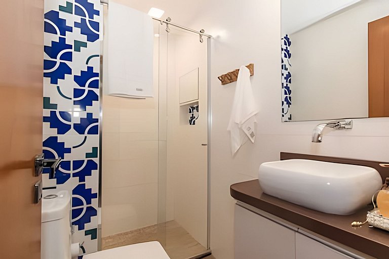 Studio espaçoso e decorado no sudoeste