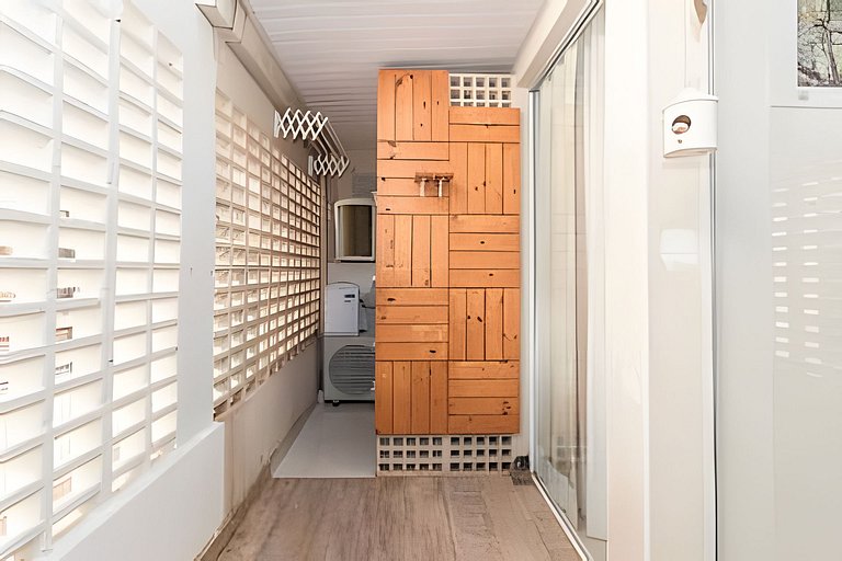 Studio espaçoso e decorado no sudoeste