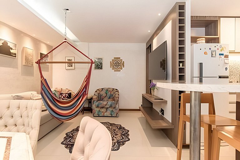 Studio espaçoso e decorado no sudoeste