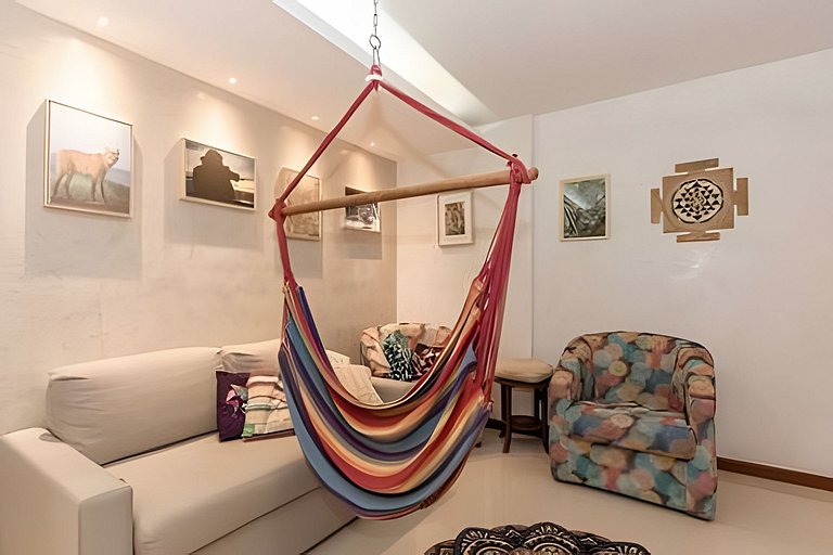 Studio espaçoso e decorado no sudoeste