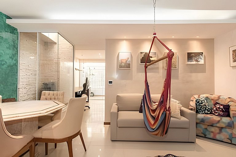 Studio espaçoso e decorado no sudoeste
