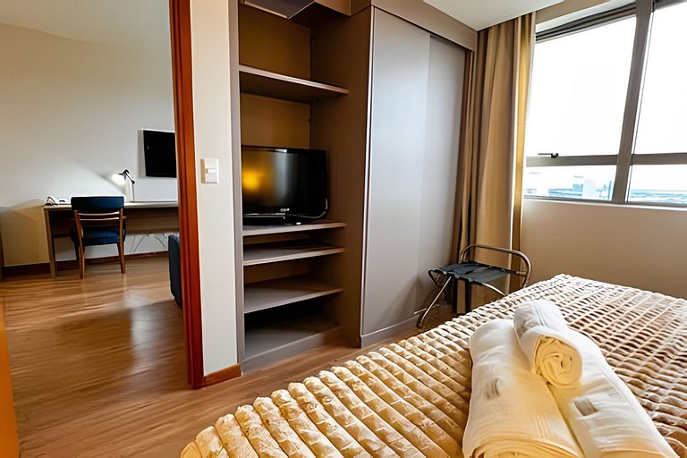 Flat espetacular no Hotel Brasil 21 Suites