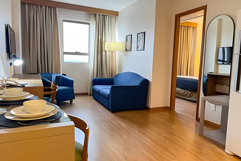 Flat espetacular no Hotel Brasil 21 Suites