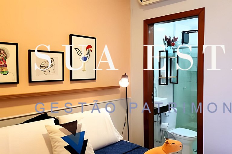 Studio completo na 912 Norte | Categoria Hotelaria