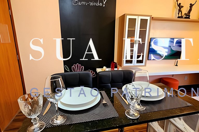 Studio completo na 912 Norte | Categoria Hotelaria