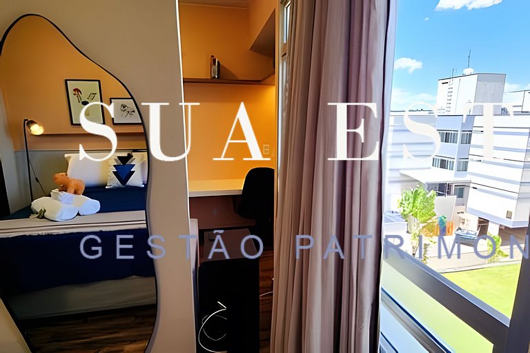 Studio completo na 912 Norte | Categoria Hotelaria