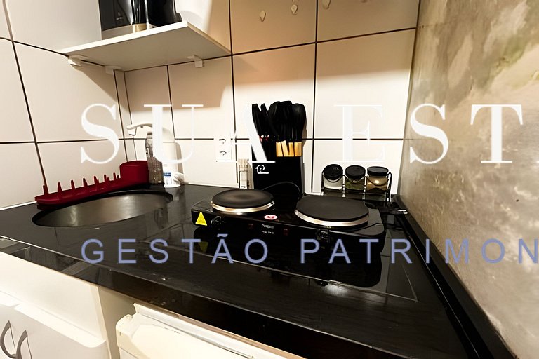 Studio completo na 912 Norte | Categoria Hotelaria