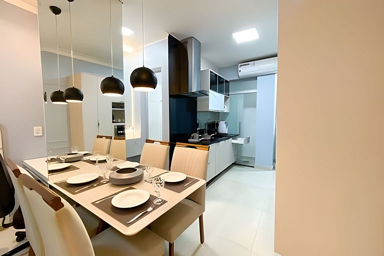 Studio autêntico e completo na Asa Norte