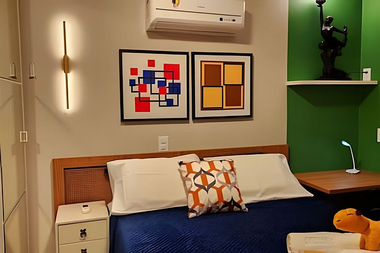 Studio incrível e completo no DF Plaza Shopping