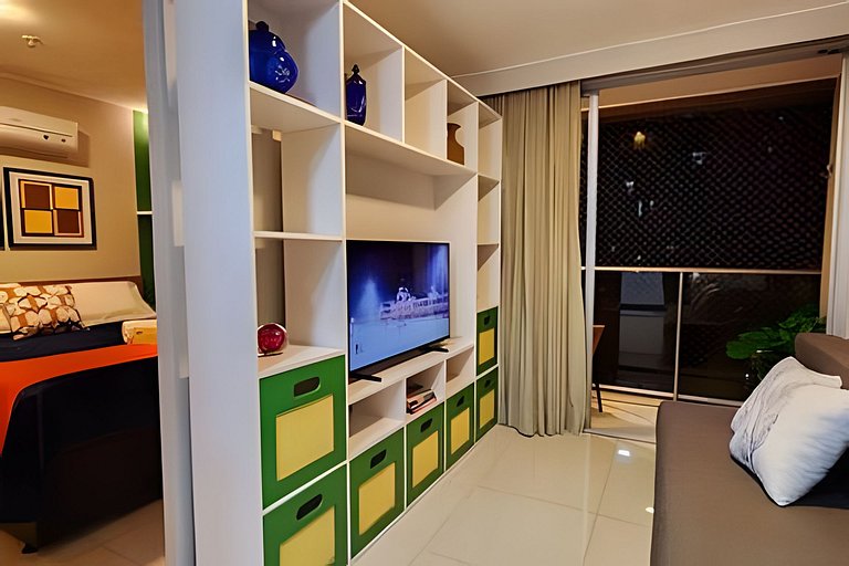 Studio incrível e completo no DF Plaza Shopping