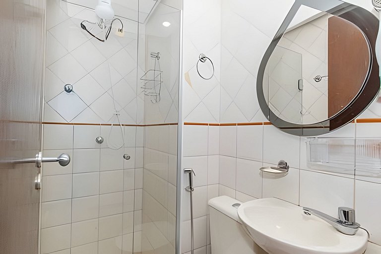 Studio confortável c/ AC próximo ao Iguatemi