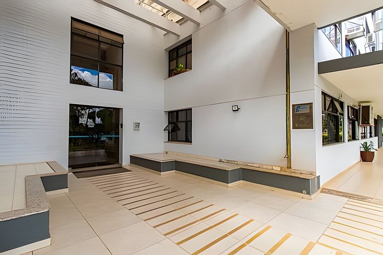 Studio confortável c/ AC próximo ao Iguatemi