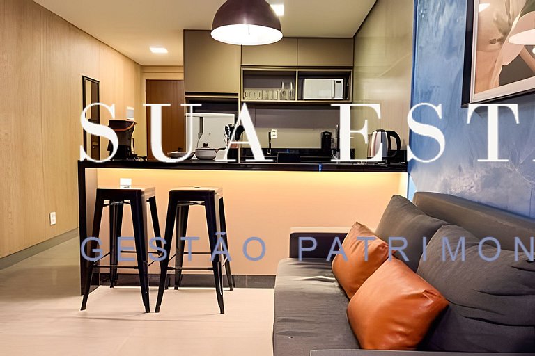 Studio Sofisticado na Asa Norte