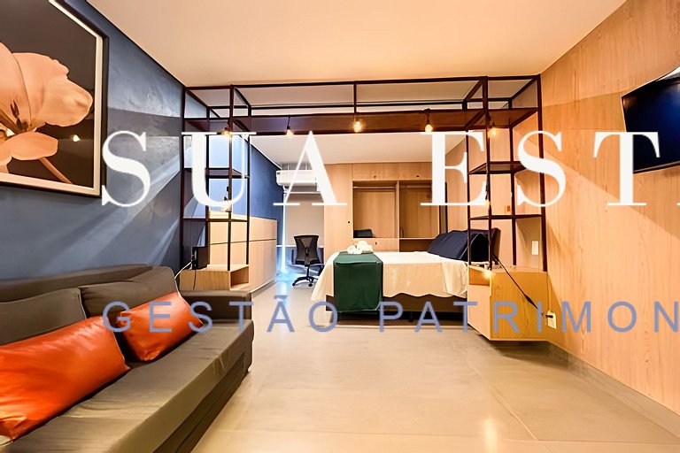 Studio Sofisticado na Asa Norte