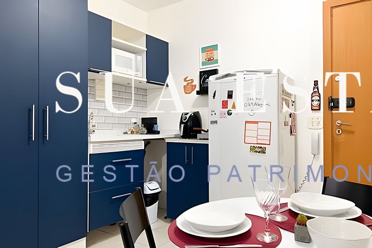 Studio próximo ao parque da Cidade