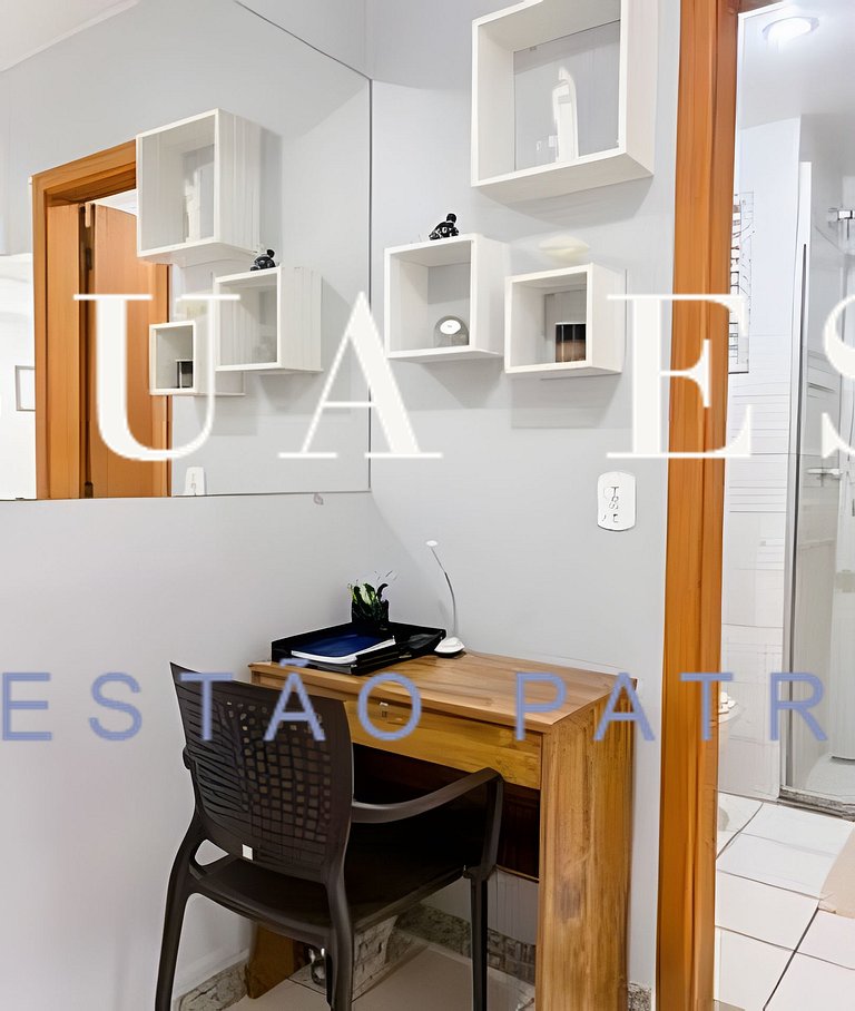 Studio próximo ao parque da Cidade