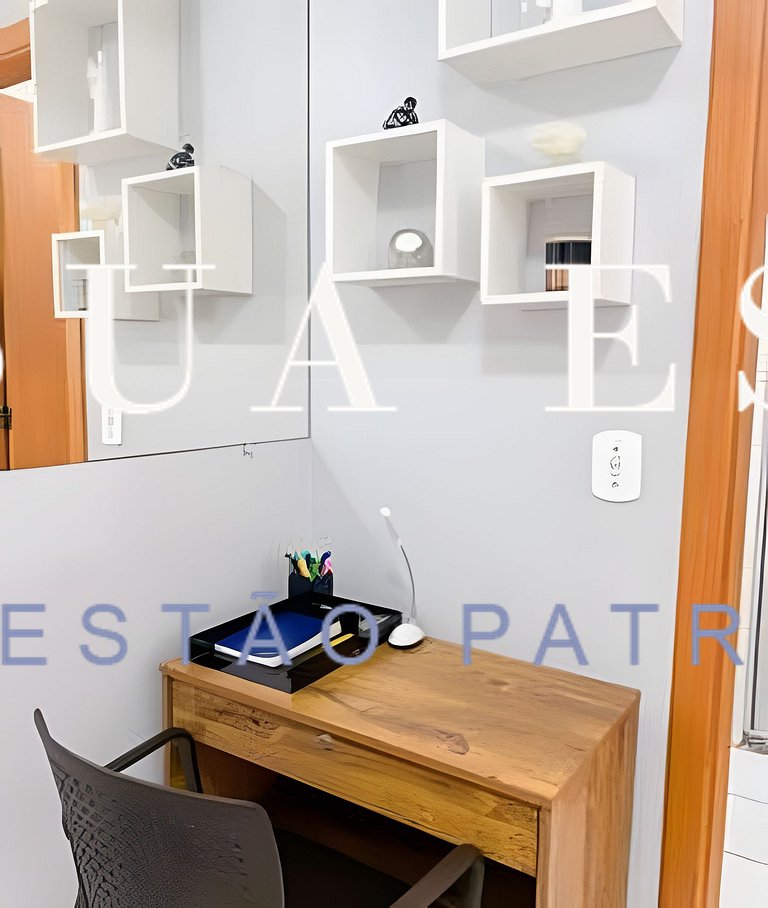 Studio próximo ao parque da Cidade