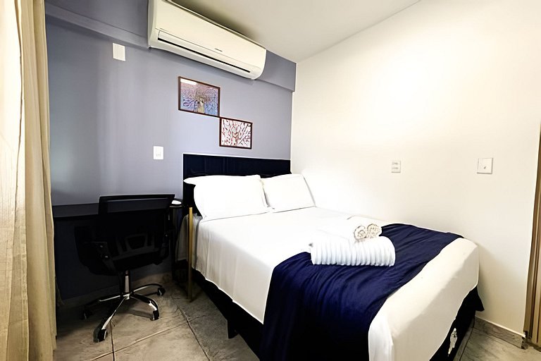 Studio espaçoso na Asa Norte - Ótima localização