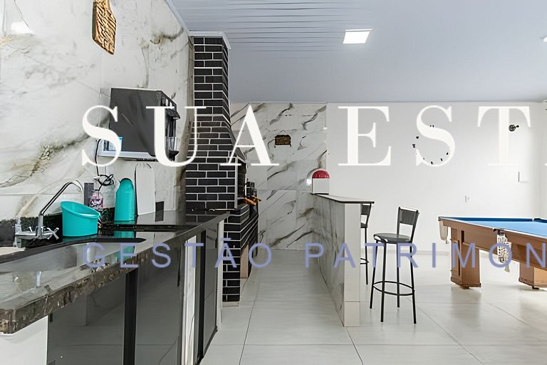 Casa do Naldo - lazer com piscina para até 12 pessoas