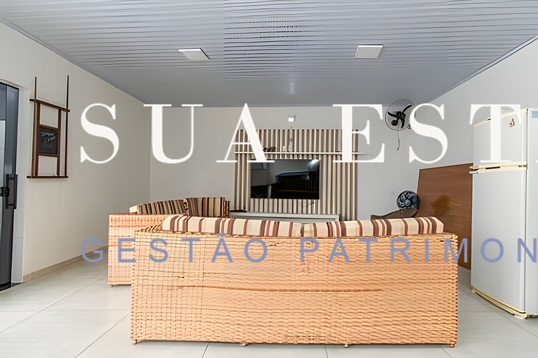 Casa do Naldo - lazer com piscina para até 12 pessoas