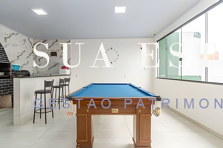 Casa do Naldo - lazer com piscina para até 12 pessoas