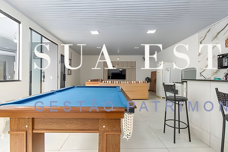 Casa do Naldo - lazer com piscina para até 12 pessoas